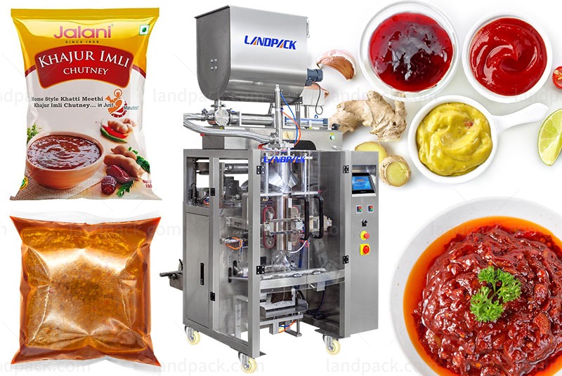 Automatic Paste Chutney Thick Paste Vertical Packing Machine