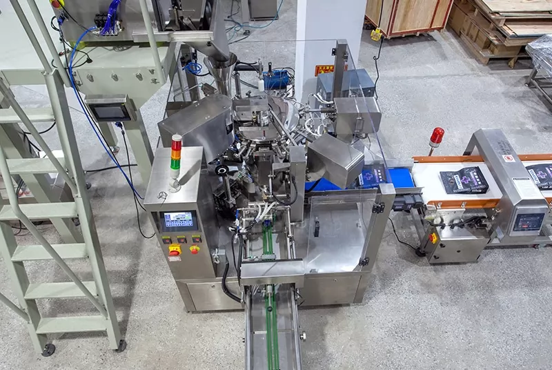 rotary pouch packing machine