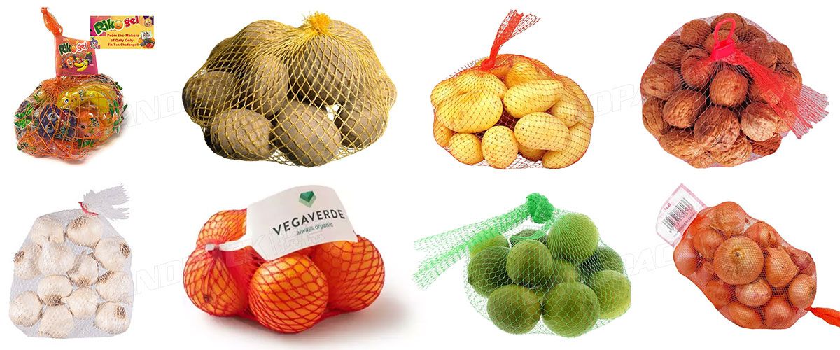 fruit net bag packing machine