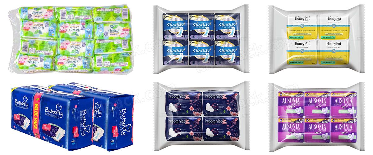 sanitary pads packaging machine