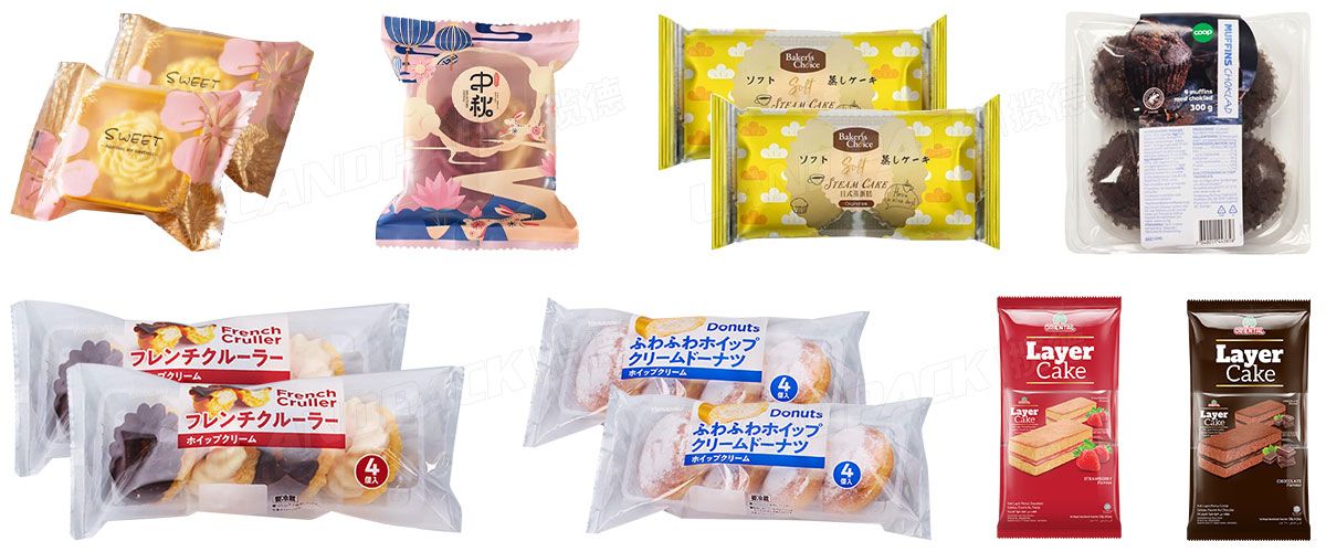 Horizontal Automatic Bread Feeding Flow Packaging Machine