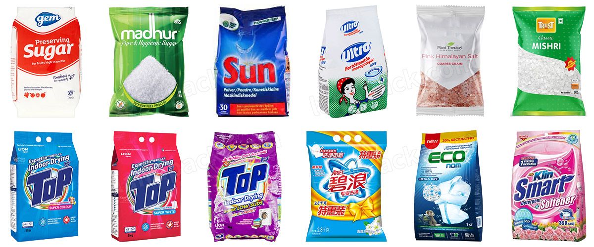 washing powder packing machine